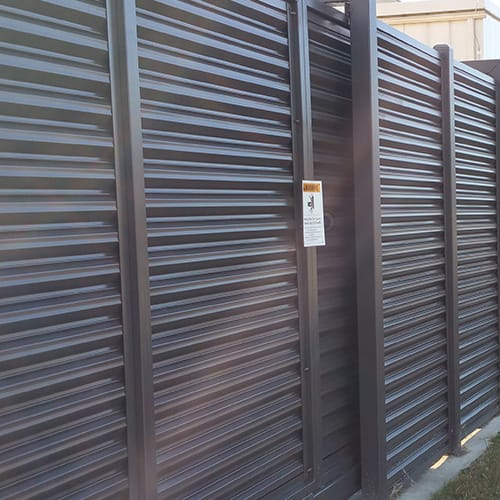 CAD Drawings BASTEEL Perimeter Systems Infinity Cantilever Gate Series 4000